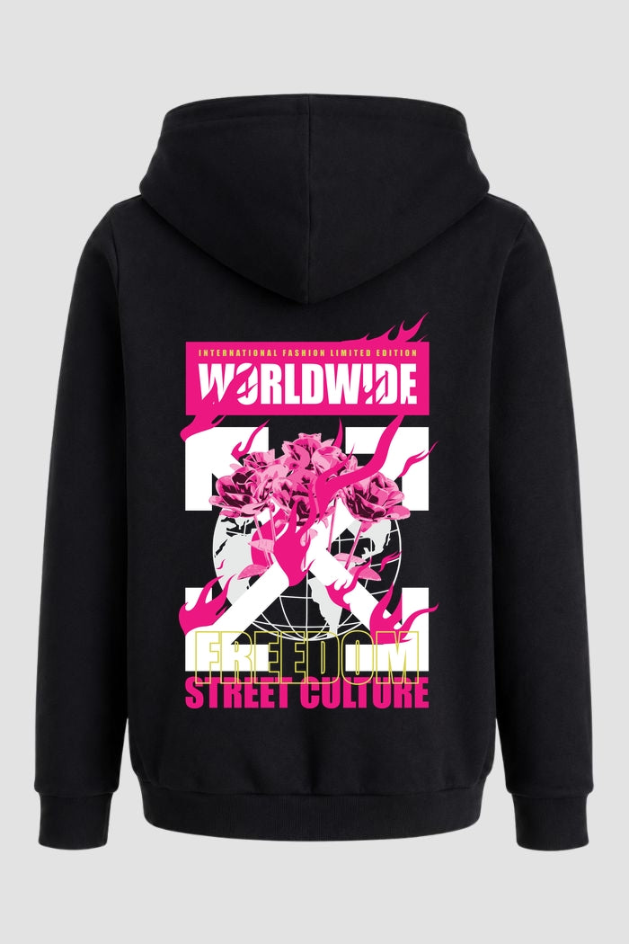 Moletom Canguru Streetwear Unissex Com Capuz | Worldwide Street Culture Est.419-420