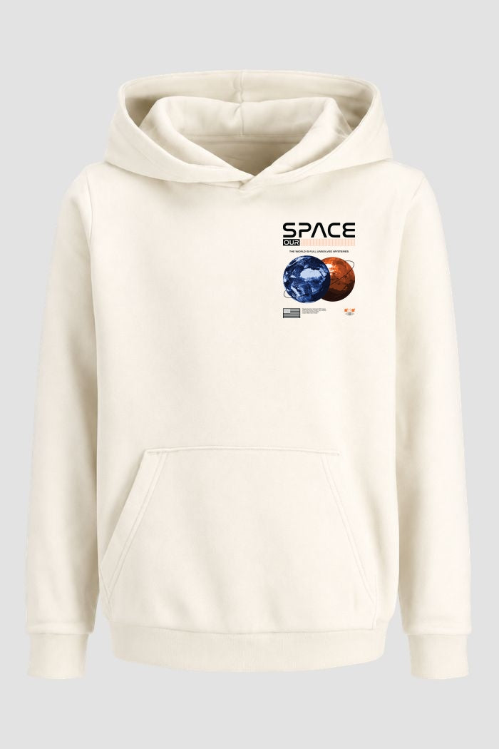 Moletom Canguru Streetwear Unissex Com Capuz | Space Our Est. 425-426