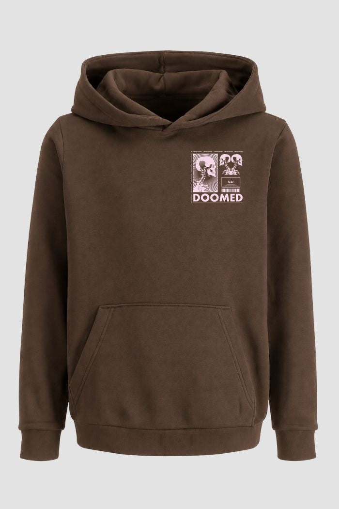 Moletom Canguru Streetwear Unissex Com Capuz | Doomed Skull Est-430-429