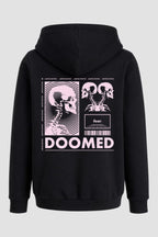 Moletom Canguru Streetwear Unissex Com Capuz | Doomed Skull Est-430-429