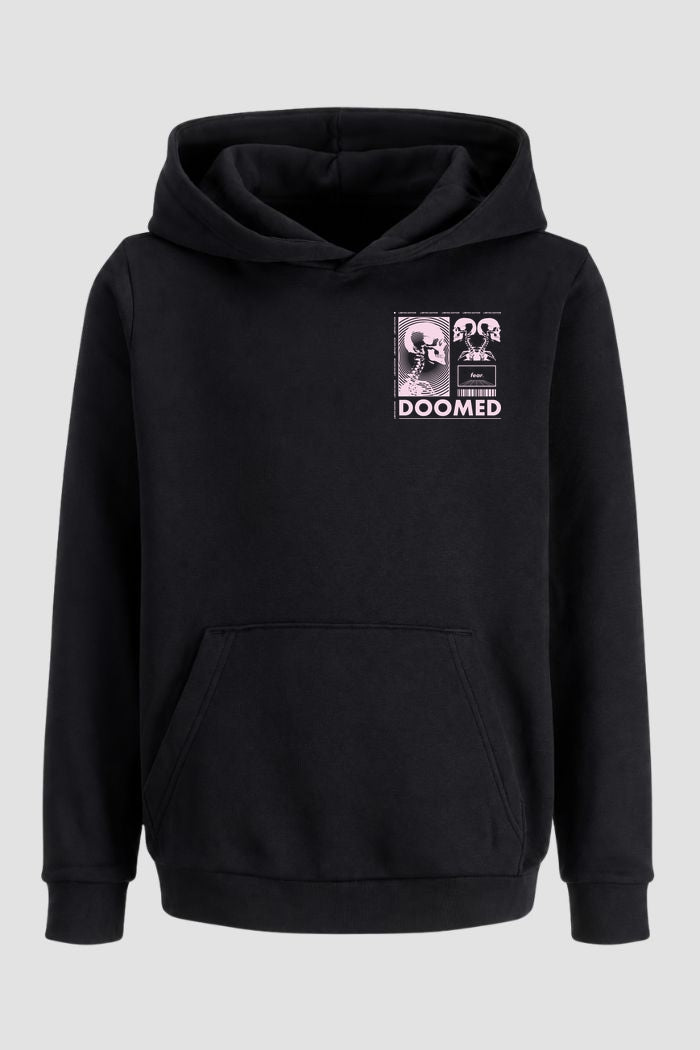 Moletom Canguru Streetwear Unissex Com Capuz | Doomed Skull Est-430-429