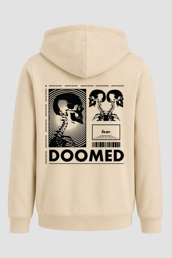 Moletom Canguru Streetwear Unissex Com Capuz | Doomed Skull Est-430-429