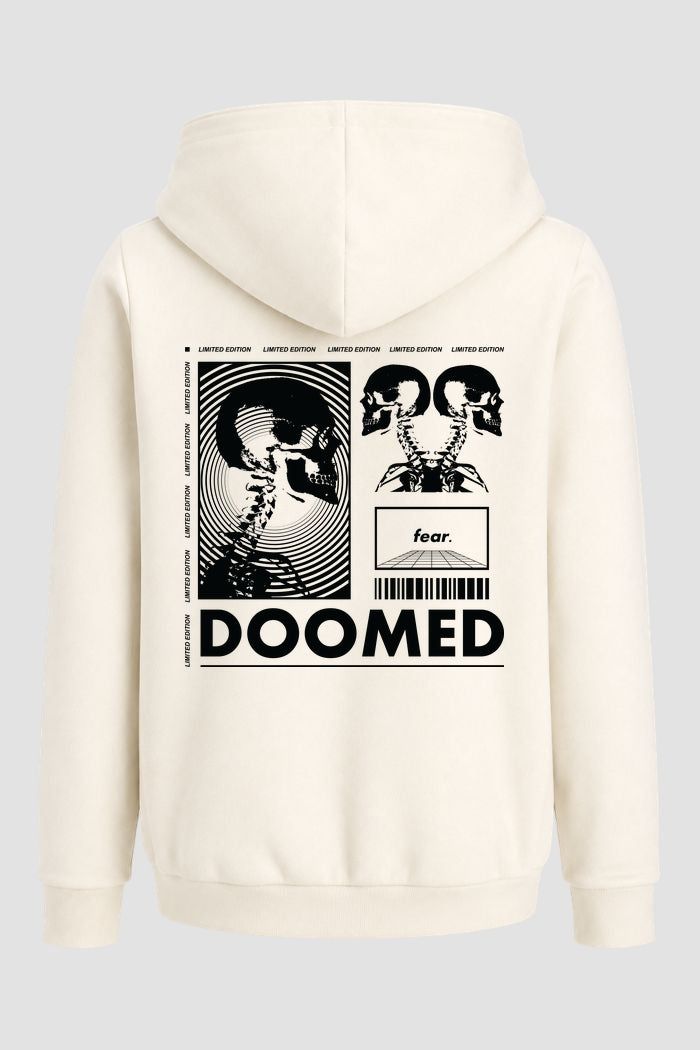 Moletom Canguru Streetwear Unissex Com Capuz | Doomed Skull Est-430-429