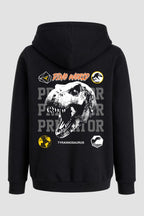 Moletom Canguru Streetwear Unissex Com Capuz | Dino Word Predator Est.333-334