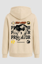 Moletom Canguru Streetwear Unissex Com Capuz | Dino Word Predator Est.333-334
