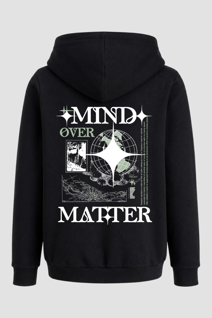 Moletom Canguru Streetwear Unissex Com Capuz | Mind Matter Est. 338-337