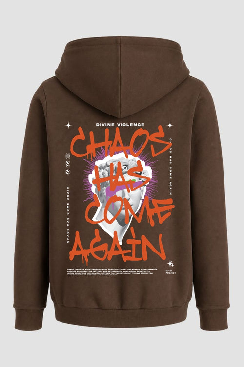Moletom Canguru Streetwear Unissex Com Capuz | Chaos Has Come Again Est.439-440