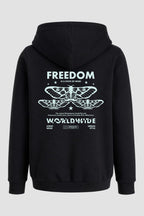Moletom Canguru Streetwear Unissex Com Capuz | Freedom Worldwide Est.443-444