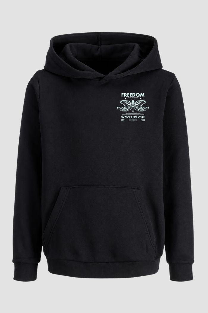 Moletom Canguru Streetwear Unissex Com Capuz | Freedom Worldwide Est.443-444