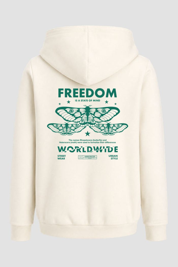 Moletom Canguru Streetwear Unissex Com Capuz | Freedom Worldwide Est.443-444