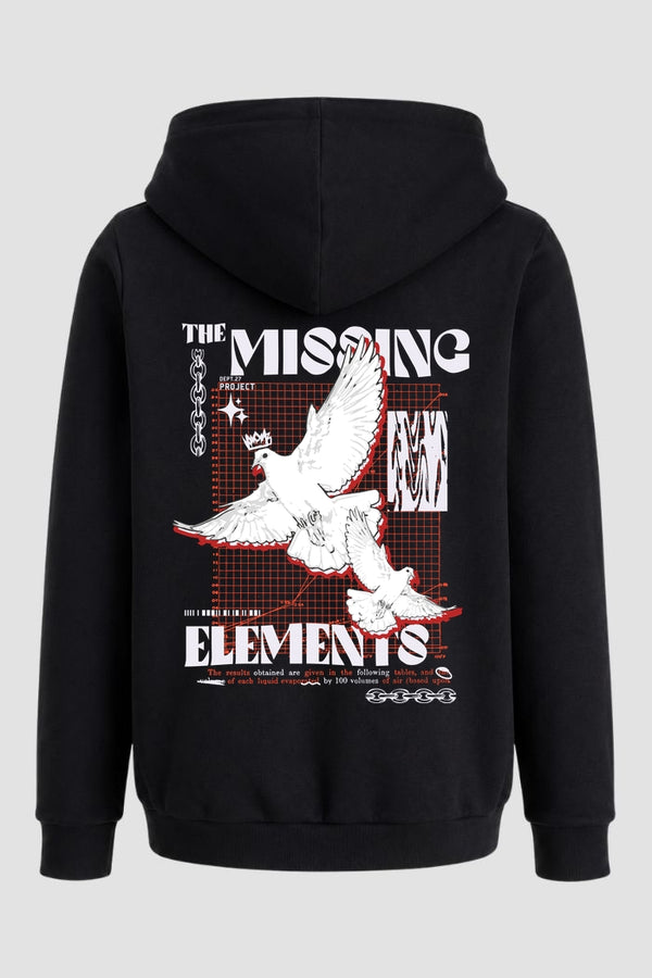 Moletom Canguru Streetwear Unissex Com Capuz | The Missing Elements Est.445-446