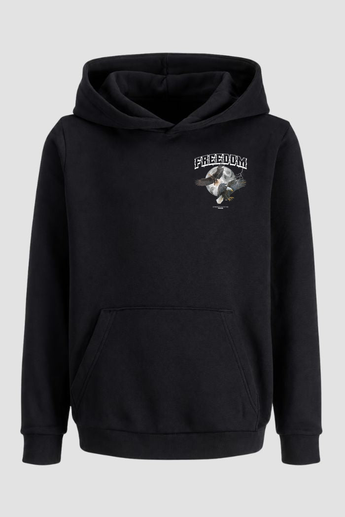 Moletom Canguru Streetwear Unissex Com Capuz | Freedom Moon Est.447-448