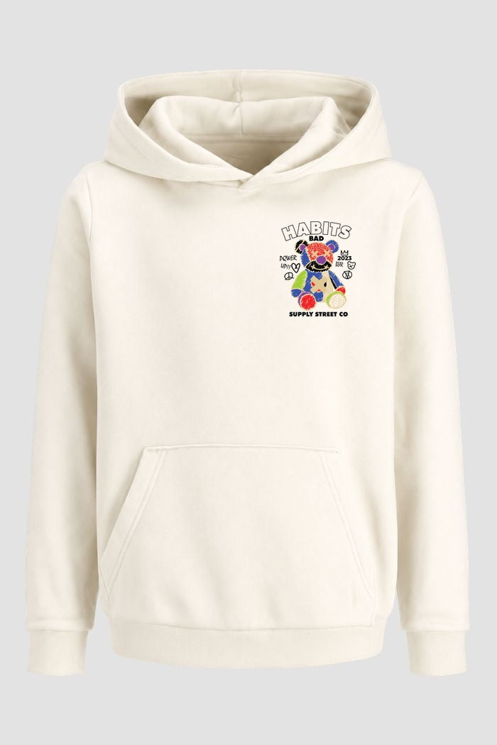 Moletom Canguru Streetwear Unissex Com Capuz | Bad Habits Est.453-454