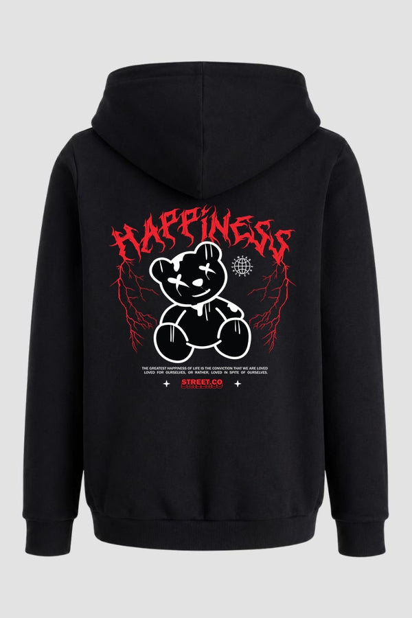 Moletom Canguru Streetwear Unissex Com Capuz | Happiness Est.455-456