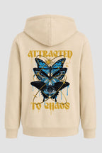 Moletom Canguru Streetwear Unissex Com Capuz | Attracted To Chaos Est 457-458