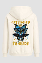 Moletom Canguru Streetwear Unissex Com Capuz | Attracted To Chaos Est 457-458