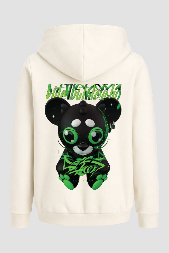 Moletom Canguru Streetwear Unissex Com Capuz | Cute Psycho Est.460