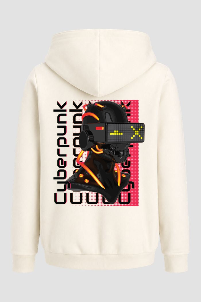 Moletom Canguru Streetwear Unissex Com Capuz | Cyberpunk Robot Est. 462-461