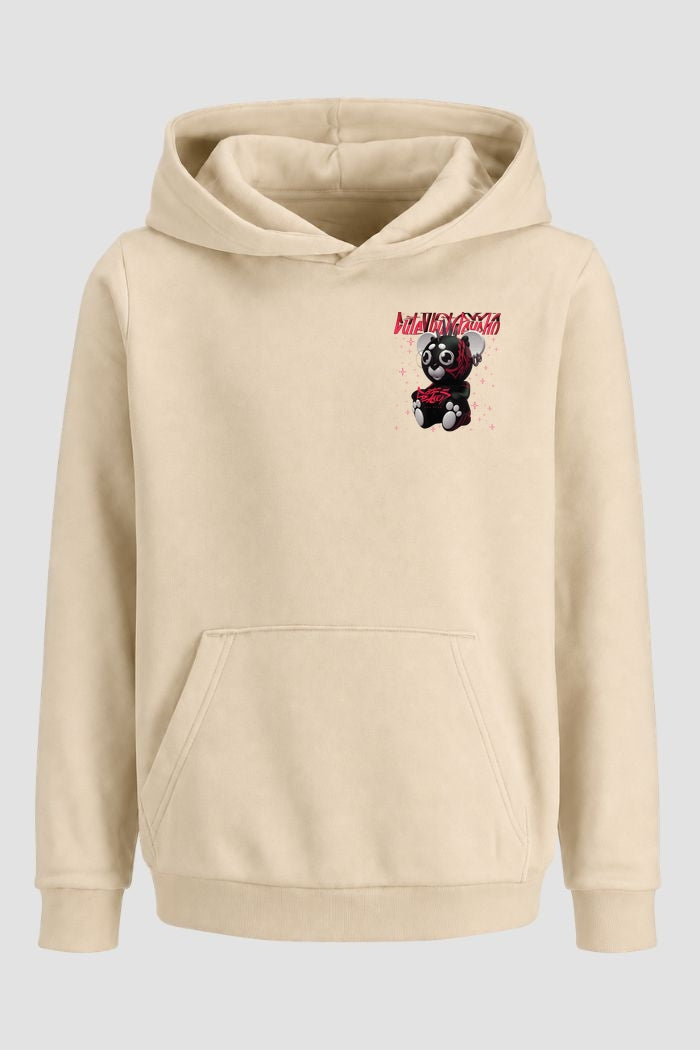 Moletom Canguru Streetwear Unissex Com Capuz | Cute Vibes Psycho Est.464