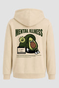 Moletom Canguru Streetwear Unissex Com Capuz | Mental Illness Est.469-470