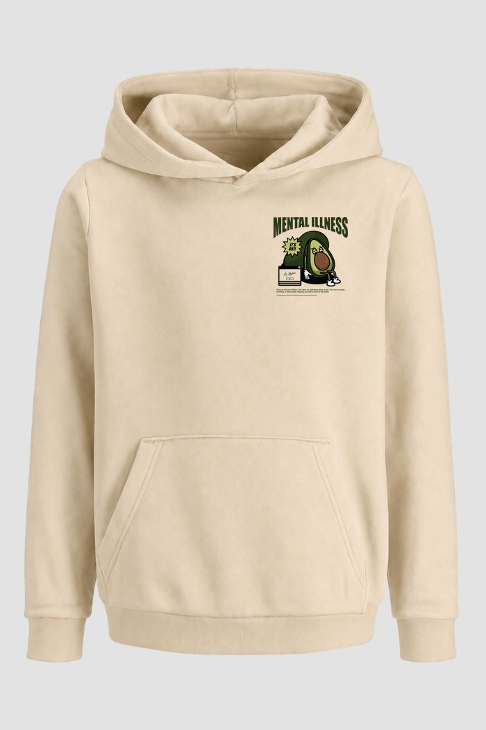 Moletom Canguru Streetwear Unissex Com Capuz | Mental Illness Est.469-470