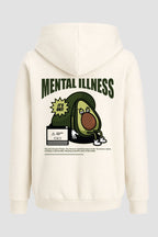 Moletom Canguru Streetwear Unissex Com Capuz | Mental Illness Est.469-470