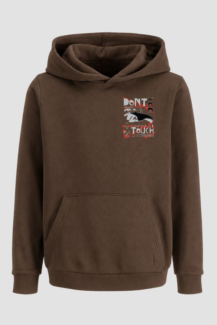 Moletom Canguru Streetwear Unissex Com Capuz | Don't Touch EST. 471-472
