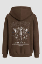 Moletom Canguru Streetwear Unissex Com Capuz | Bones EST. 473-474