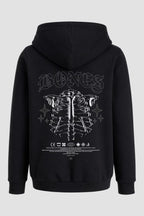 Moletom Canguru Streetwear Unissex Com Capuz | Bones EST. 473-474