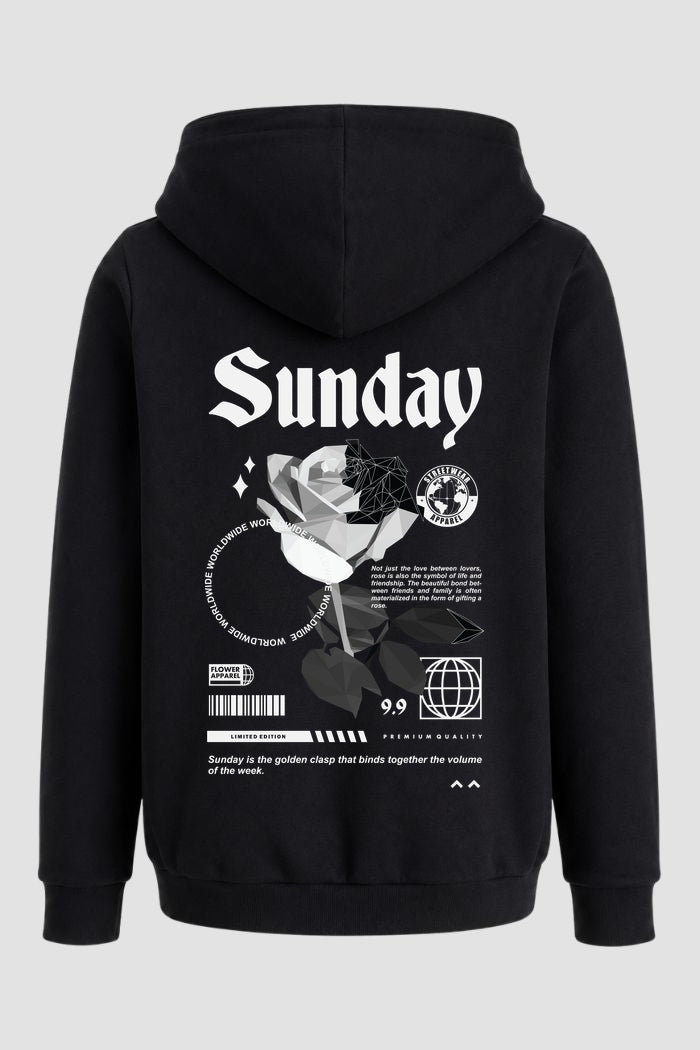 Moletom Canguru Streetwear Unissex Com Capuz | Sunday Worldwide EST. 475-476
