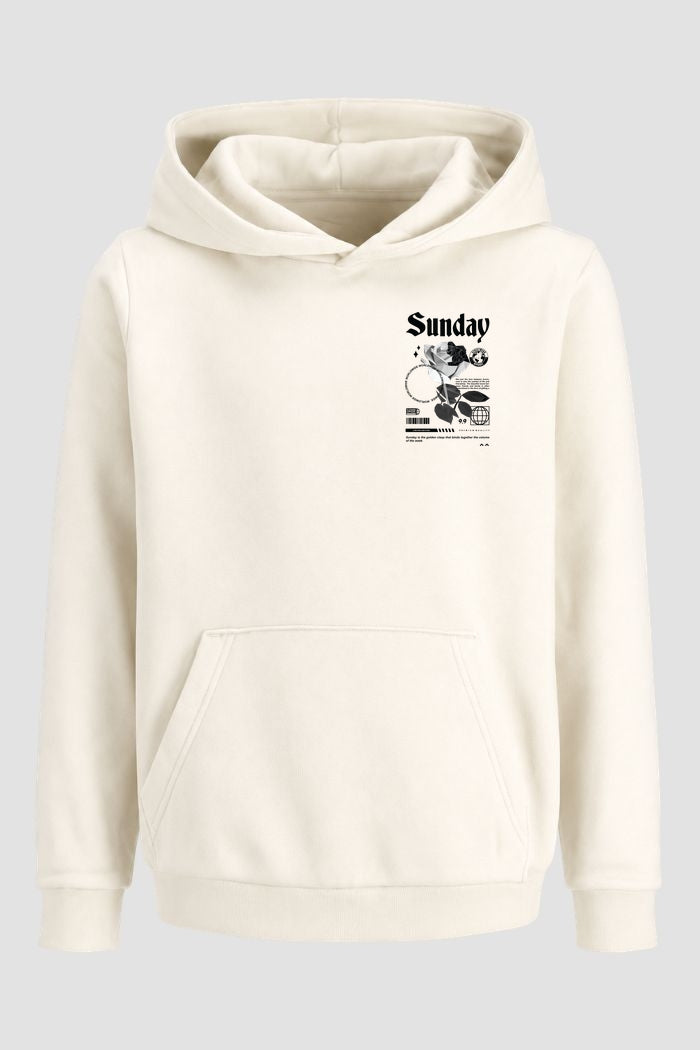 Moletom Canguru Streetwear Unissex Com Capuz | Sunday Rose