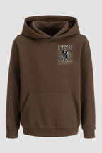 Moletom Canguru Streetwear Unissex Com Capuz | Find Dead Or Alive Est.477-478