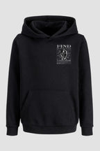 Moletom Canguru Streetwear Unissex Com Capuz | Find Dead Or Alive Est.477-478