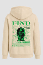 Moletom Canguru Streetwear Unissex Com Capuz | Find Dead Or Alive Est.477-478