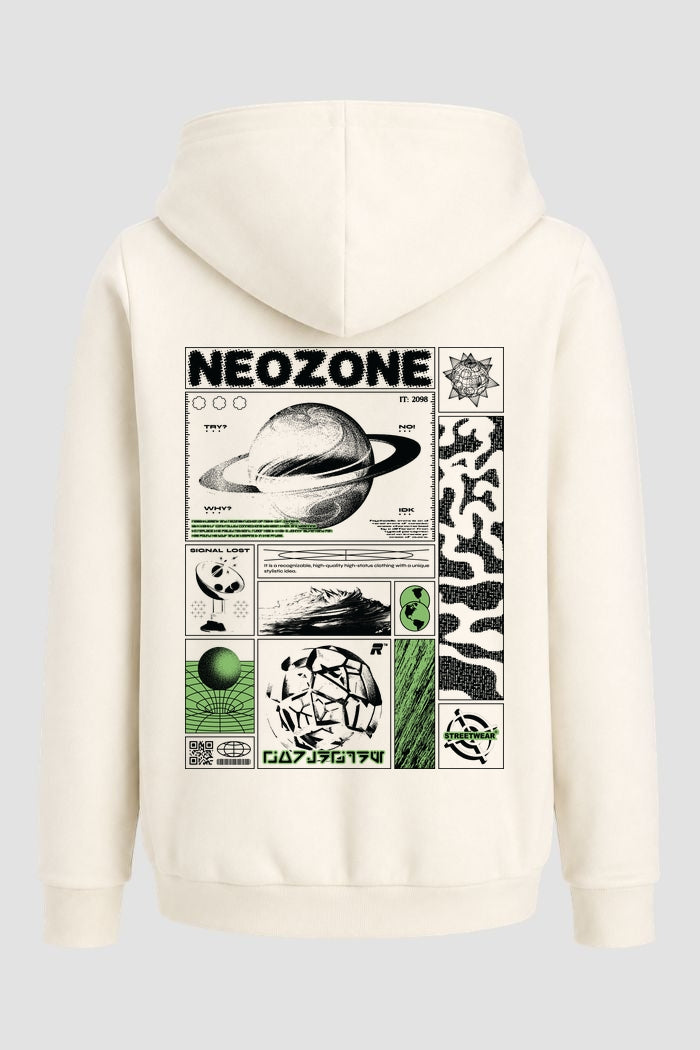 Moletom Canguru Streetwear Unissex Com Capuz | Neozone Saturn Est.479-480