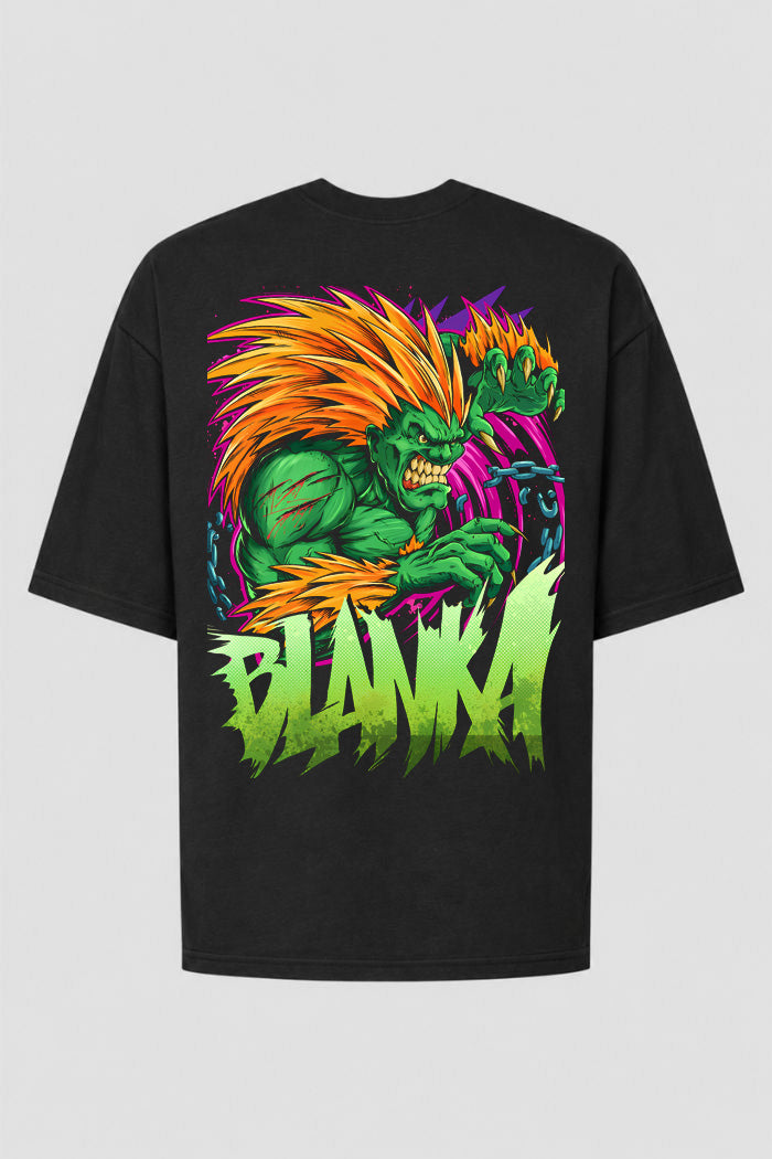 Camiseta Oversized Treino Academia - Blanka