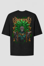 Camiseta Oversized Treino Academia - Broly Heavy Metal