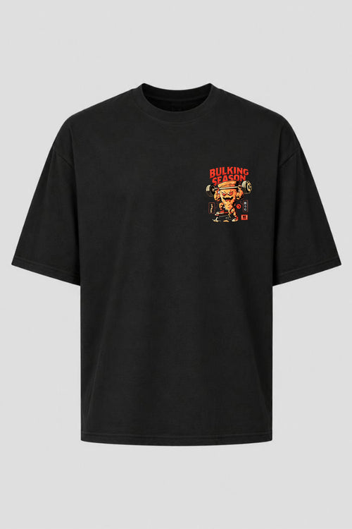 Camiseta Oversized Treino Academia - Bulking Season