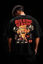 Camiseta Oversized Treino Academia - Bulking Season
