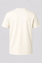 Camiseta Basica 100% Algodão Masculina - Offwhite