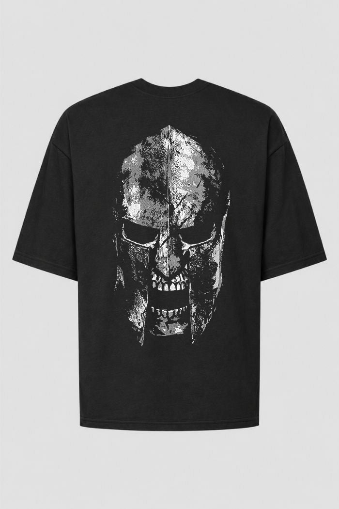 Camiseta Oversized Treino Academia - Helmet Spartan