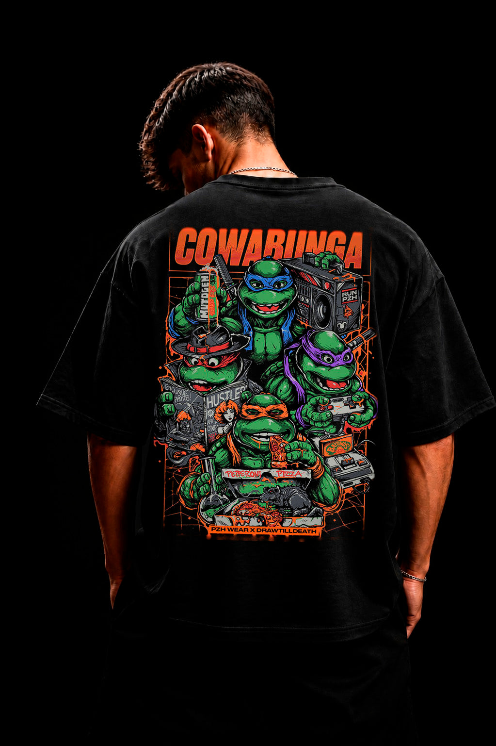 Camiseta Oversized Treino Academia - Cowabunga
