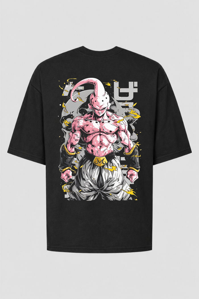 Camiseta Oversized Treino Academia - Majin Boo