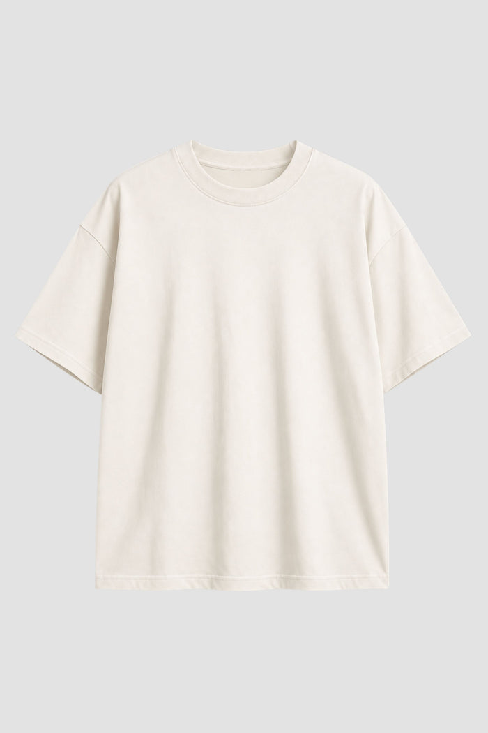 Oversized Suedine 220gr Off White