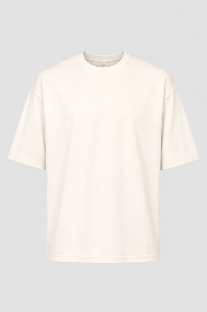 Oversized Suedine 220gr Off White