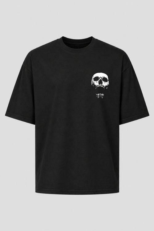Camiseta Oversized Treino Academia - Hard Skull