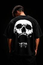 Camiseta Oversized Treino Academia - Hard Skull