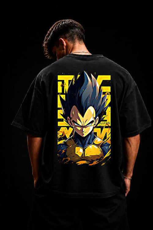Camiseta Oversized Treino Academia - Vegeta Capsula